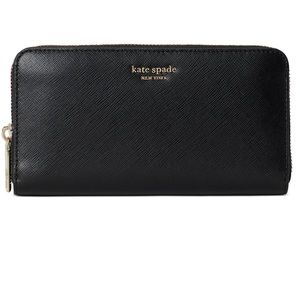 kate spade new york Spencer Zip Around Continental Wallet. Polkadot inside!